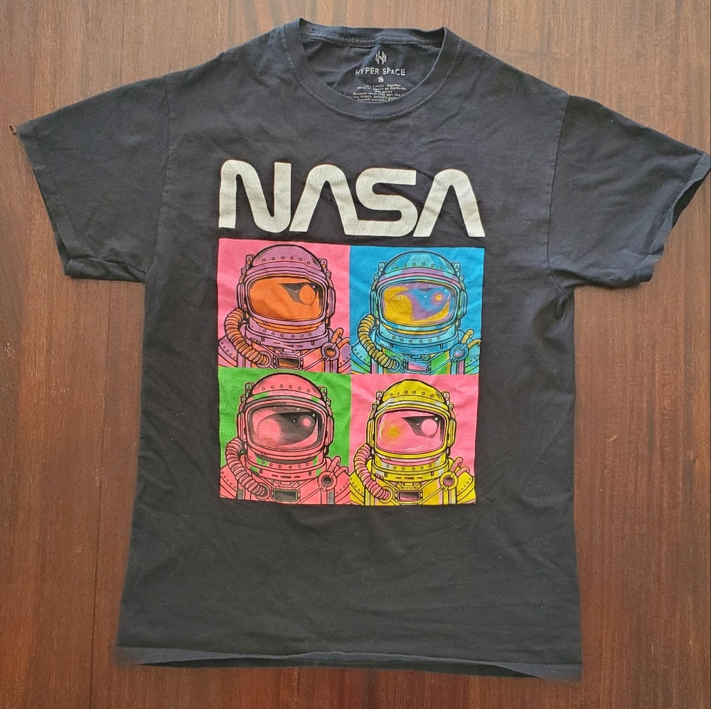 Colorful Graphic NASA Tee